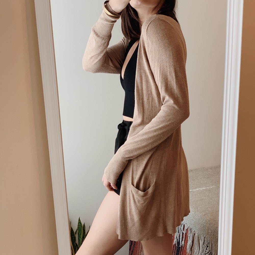 Mossimo beige cardigan